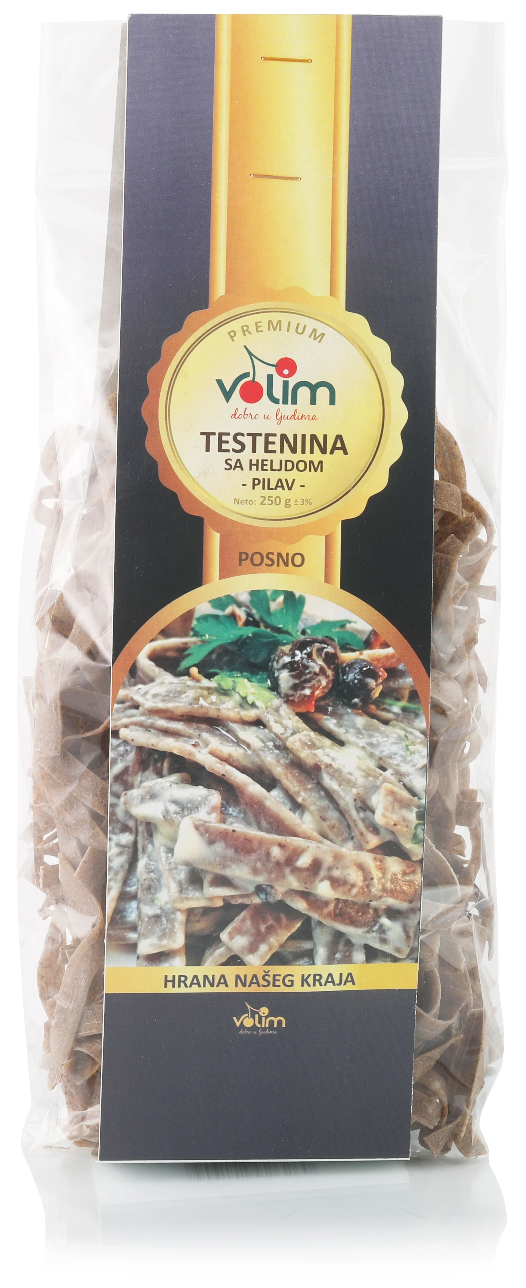 Testenina sa heljdom - pilav 250 g Volim